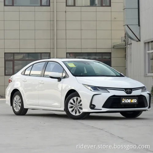 Ridever Factory Price Used Toyota Corolla Auto Car 1.2-1.8L CVT Petrol Classic Car 5 Seats 4 Wheel Sedan Made in China New Electric Vehicle Hybrid Used Cars